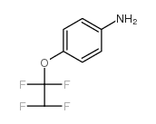 4-(1',1',2',2'-四氟乙氧基)苯胺 结构式