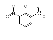 4-氟-2,6-二硝基苯酚 结构式