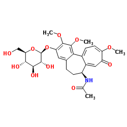 秋水仙苷 结构式