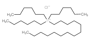 三己基(十四)膦酰氯 结构式