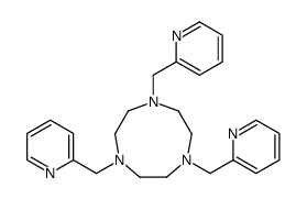 1,4,7-三(2-吡啶基甲基)-1,4,7-三氮杂环壬烷 结构式