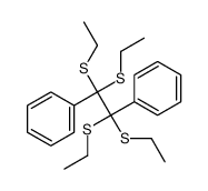 1,1'-[1,1,2,2-四(乙硫基)-1,2-乙二基]二苯 结构式