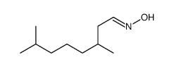 (NE)-N-(3,7-dimethyloctylidene)hydroxylamine 结构式