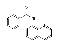 8-苯甲酰基氨基喹啉 结构式