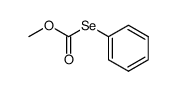 Carbonoselenoic acid, O-methyl Se-phenyl ester 结构式