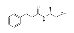 Benzenepropanamide, N-[(1S)-2-hydroxy-1-methylethyl]- 结构式