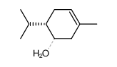 3-Cyclohexen-1-ol,3-methyl-6-(1-methylethyl)-,(6S)-(9CI) 结构式