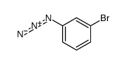 1-叠氮基-3-溴苯溶液 结构式