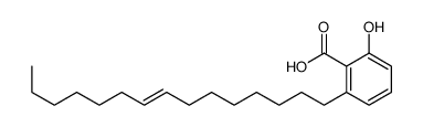 2-羟基-6-(8-十五碳烯-1-基)苯甲酸 结构式