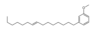 Benzene, 1-methoxy-3-(8Z)-8-pentadecen-1-yl- 结构式