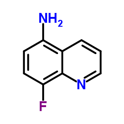 5-氨基-8-氟喹啉 结构式