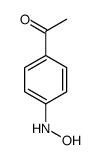Ethanone, 1-[4-(hydroxyamino)phenyl]- 结构式