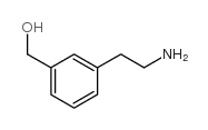 3-(2-氨基乙基)苯甲醇 结构式