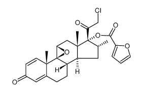 糠酸莫米松EP杂质D 结构式