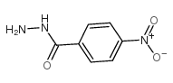 4-硝基苯酰肼 结构式