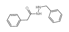 Benzeneacetic acid,2-(phenylmethyl)hydrazide 结构式