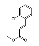 2-Propenoic acid, 3-(2-chlorophenyl)-, methyl ester, (2Z)- 结构式