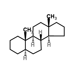 5-ALPHA-雄烷 结构式