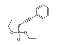 O,O-二乙基 S-(苯乙炔基)硫代磷酸酯 结构式