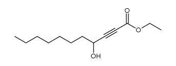 4-羟基-2-十一炔酸乙酯 结构式