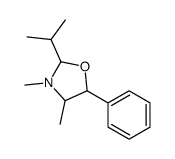 3,4-二甲基-2-异丙基-5-苯基恶唑烷 结构式