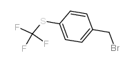 4-(三氟甲硫基)苯甲基溴 结构式