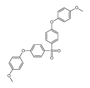 Benzene, 1,1'-sulfonylbis[4-(4-methoxyphenoxy)- 结构式