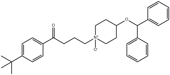 依巴斯汀N-氧化物 结构式