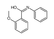 2-甲氧基-N-苯基苯甲酰胺 结构式