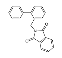 2-([1,1'-联苯]-2-基甲基)-1H-异吲哚-1,3(2H)-二酮 结构式