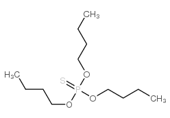 O,O,O-三丁基硫代磷酸酯 结构式