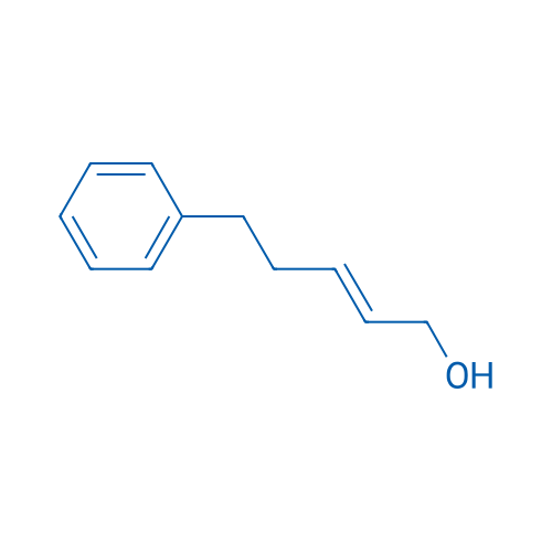 (2E)-5-苯基-2-戊烯-1-醇 结构式
