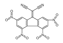 2,4,5,7-Tetranitro-9H-fluorene-9-ylidenemalononitrile 结构式