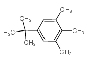 5-叔-丁基-1,2,3-三甲基苯 结构式