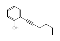 2-(1-己炔基)苯酚 结构式