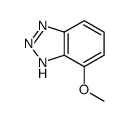 7-甲氧基-1H-苯并三唑 结构式