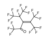 3-Penten-2-one, 1,1,1,5,5,5-hexafluoro-3-[1,2,2,2-tetrafluoro-1-(trifluoromethyl)ethyl]-4-(trifluoromethyl)- 结构式