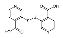 3,3'-二硫代二异烟酸 结构式