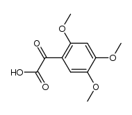 Benzeneacetic acid, 2,4,5-trimethoxy-α-oxo- 结构式