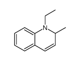 1-乙基-2-甲基-1,2-二氢喹啉 结构式