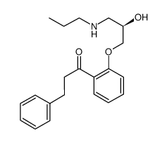 (R)-普罗帕酮 结构式