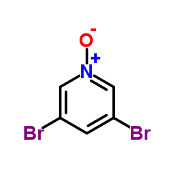 3,5-二溴吡啶氮氧化物-1 结构式
