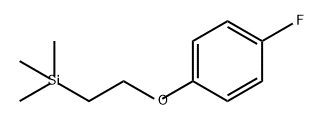 1-氟-4-[2-(三甲基硅基)乙氧基]苯 结构式