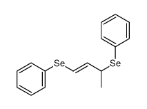 1,1'-[(3-甲基-1-丙烯-1,3-二基)双(硒基)]二苯 结构式