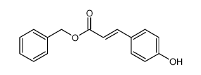 对香豆酸苄酯 结构式