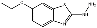 6-乙氧基-2-肼基-1,3-苯并噻唑 结构式