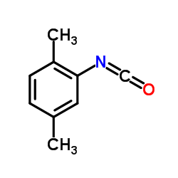 2,5-二甲基异氰酸苯酯 结构式