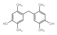 4,4'-亚甲基双(2,5-二甲基酚) 结构式