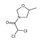 3-二氯乙酰基-5-甲基恶唑烷 结构式