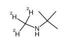 2-甲基-N-(甲基-d3)-2-丙胺 结构式
